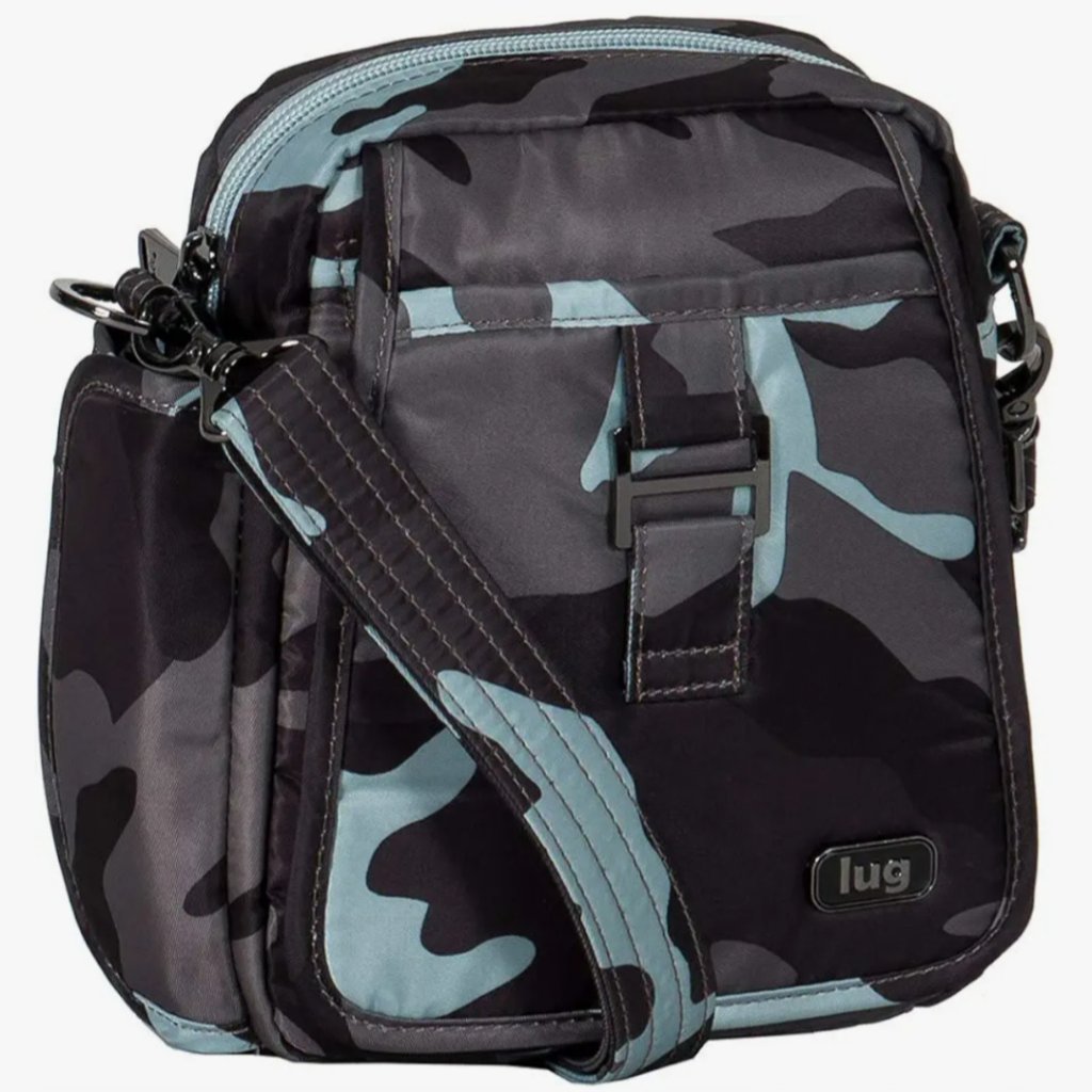 Lug Can Can Crossbody Camo Blue/Gray